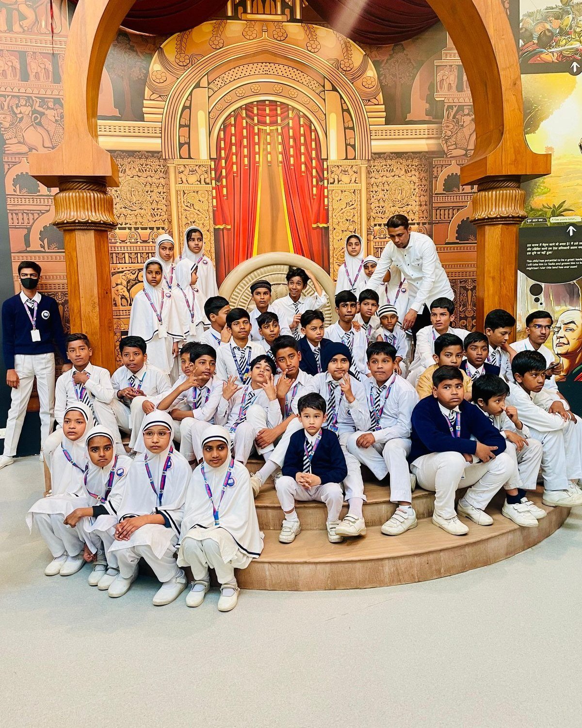 Students in a MEE Foundation classroom